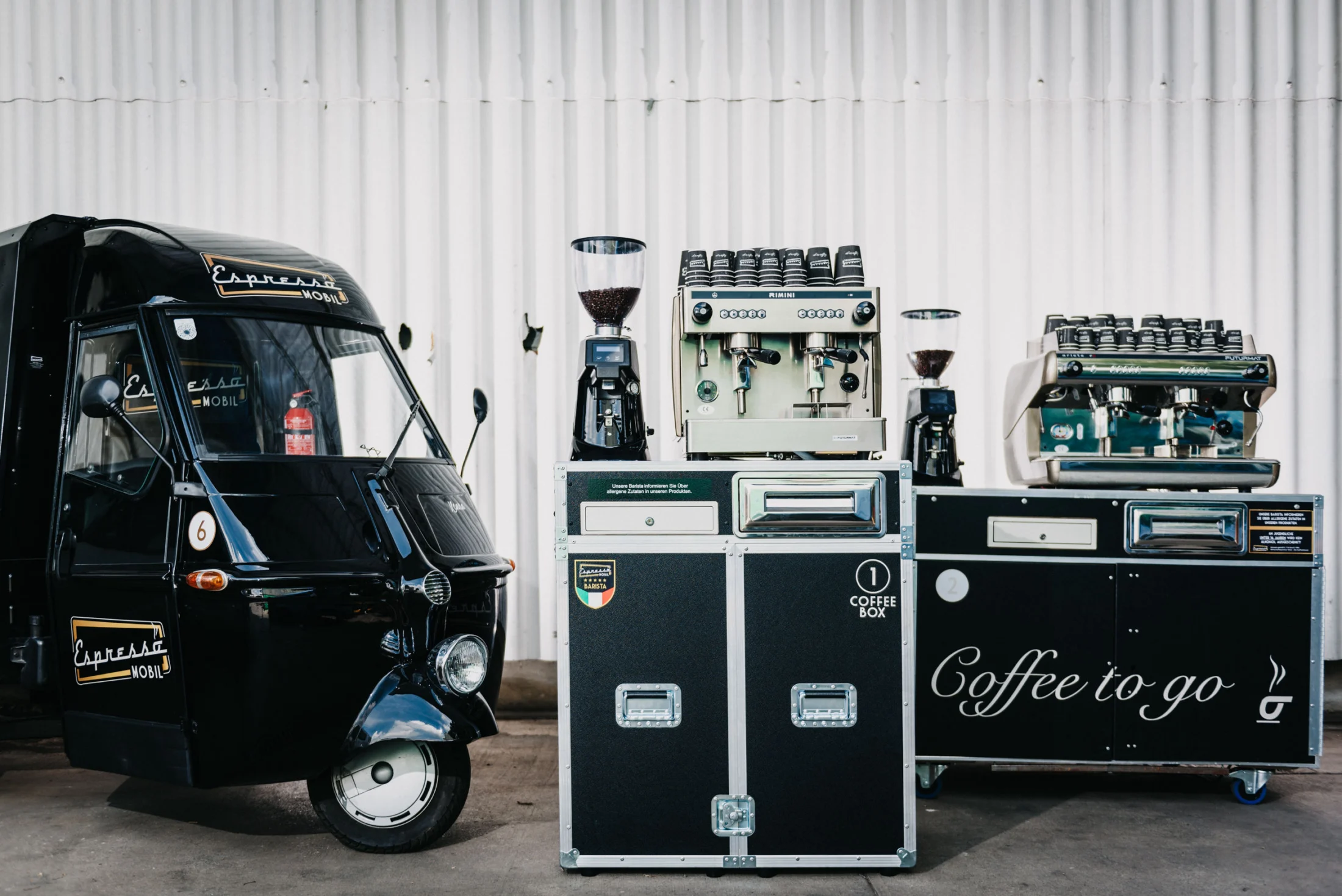 Espressomobil Franchise Coffee Box