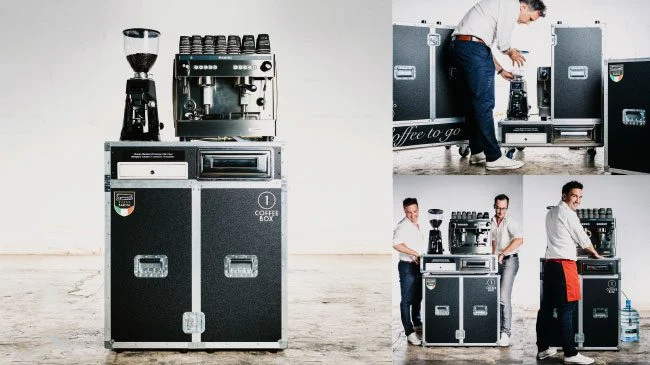 Kompakte Coffee Box
